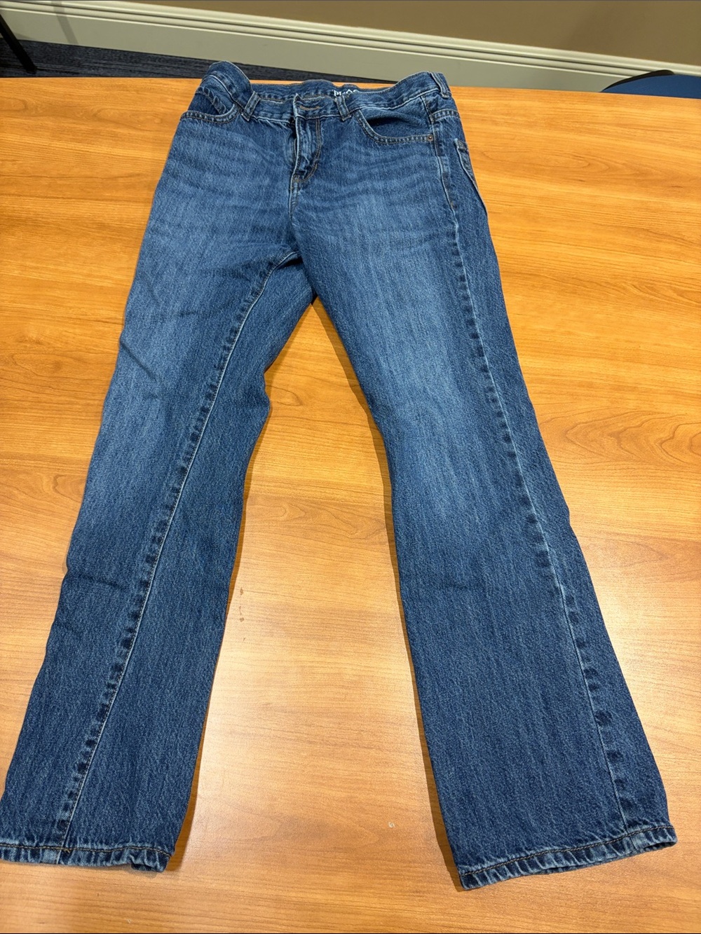 Place Women's Dark Blue Boot Cut Jeans